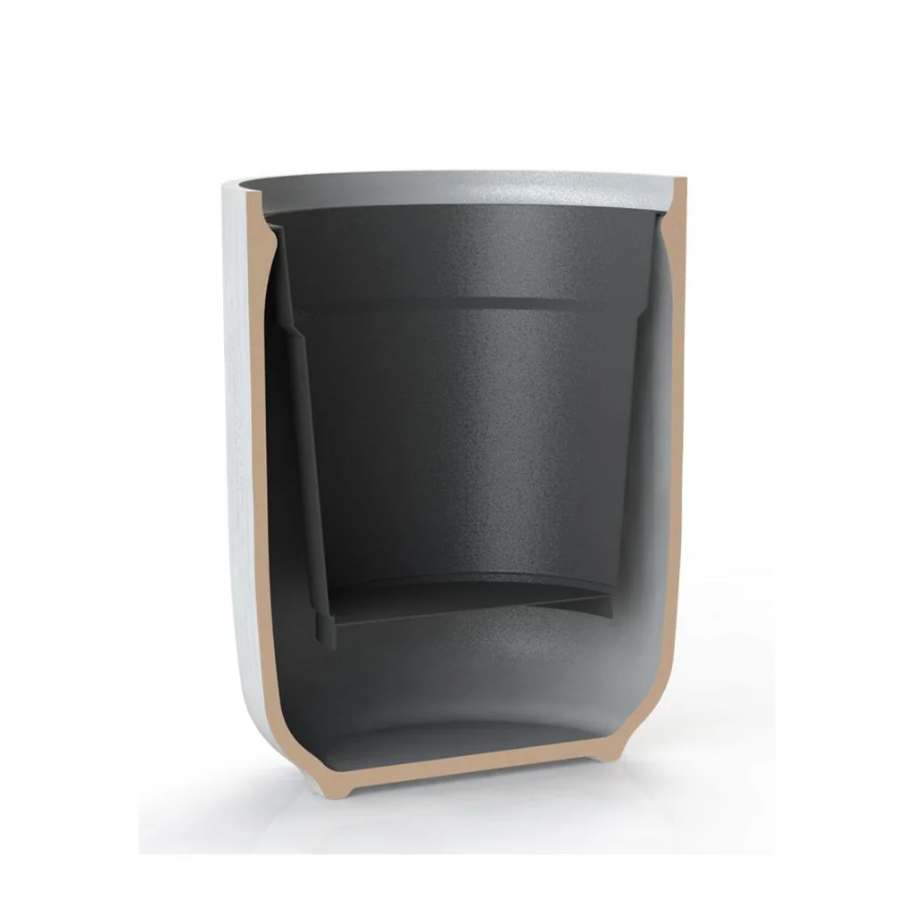 Cache-pot pour orchidée - Collection Falun - Image 3