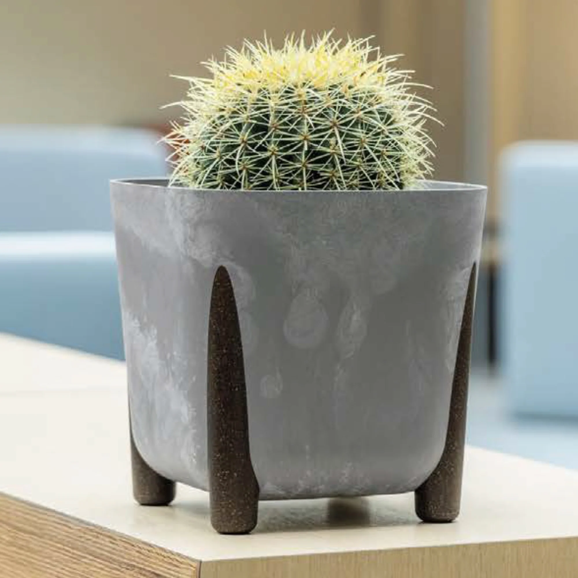 Pot Frida Eco Carré Effet Béton - Image 4